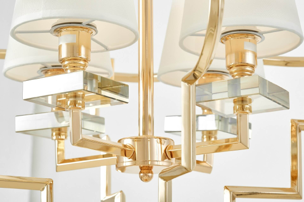 Подвесная люстра Baltimore LDP 8020-4 GD+WT