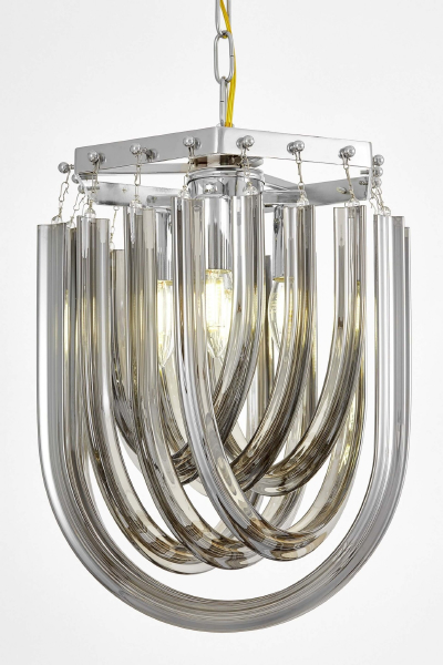 Подвесная люстра Boscone LDP 7044-300 CHR+GY