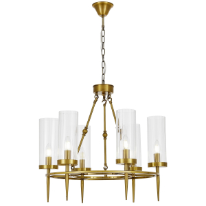 Подвесная люстра Moratti LDP 8022-6 MD+PR