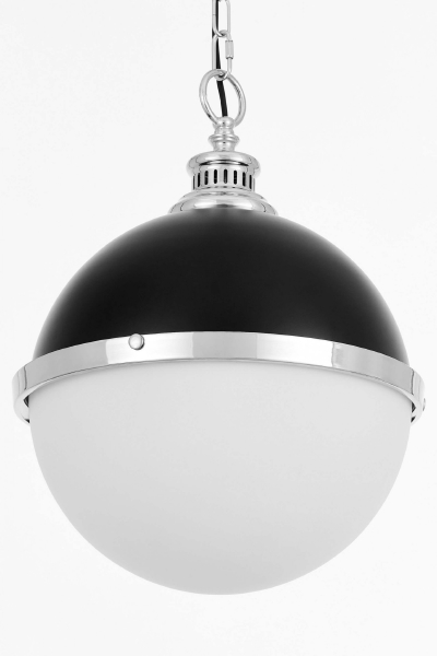 Светильник подвесной Largo LDP 1228-300 BK+CHR