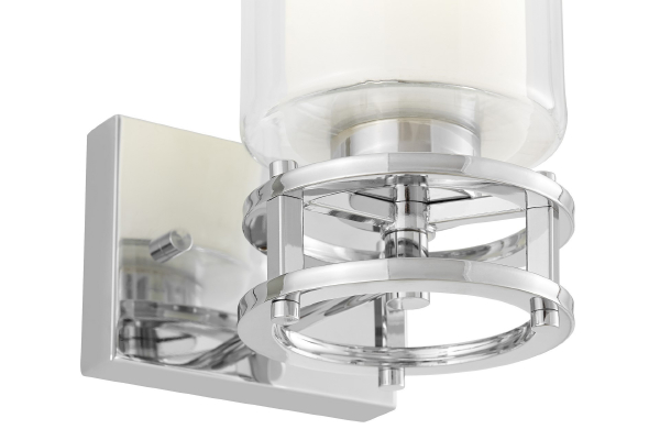 Настенное бра Marietta LDW 8025-1 CHR+WT