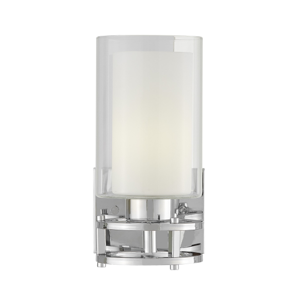 Настенное бра Marietta LDW 8025-1 CHR+WT