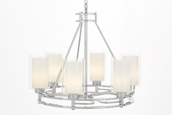 Подвесная люстра Marietta LDP 8025-6 CHR+WT