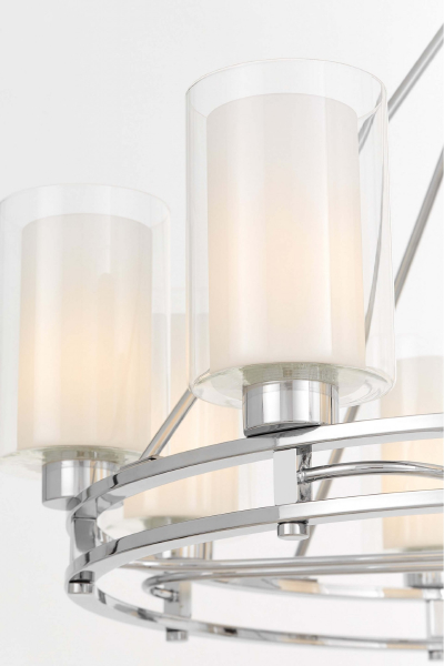 Подвесная люстра Marietta LDP 8025-6 CHR+WT