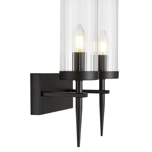 Настенное бра Moratti LDW 8022-2 BK+PR