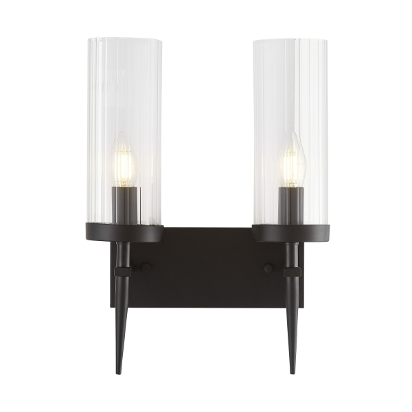 Настенное бра Moratti LDW 8022-2 BK+PR