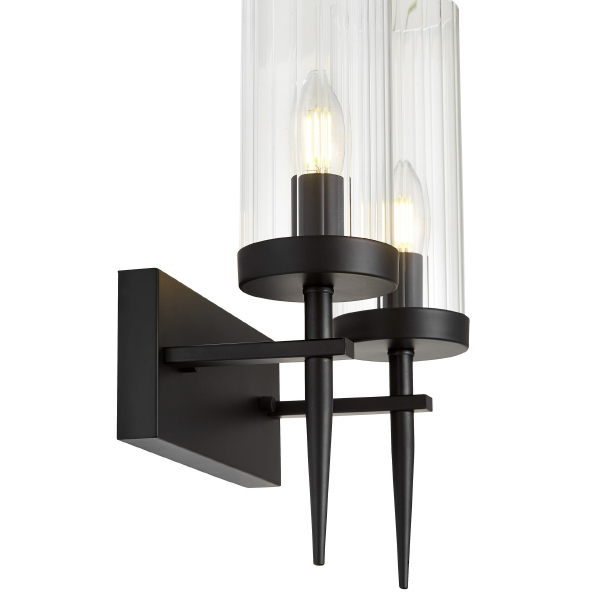 Настенное бра Moratti LDW 8022-2 BK+PR