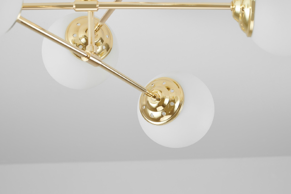 Потолочная люстра Lumina Deco TC 2003-6 GD