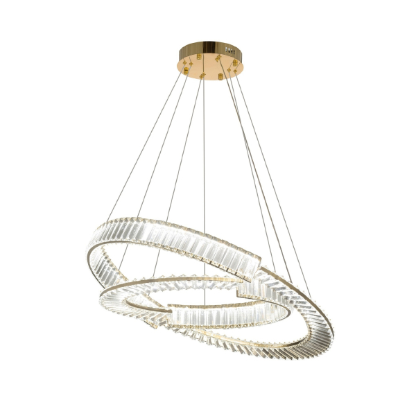 Подвесная люстра Lumina Deco LDP 6026-800-600 GD