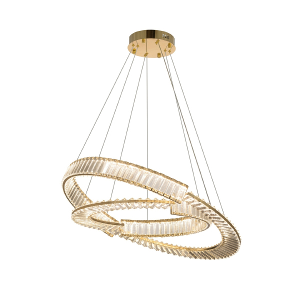 Подвесная люстра Lumina Deco LDP 6026-800-600 GD