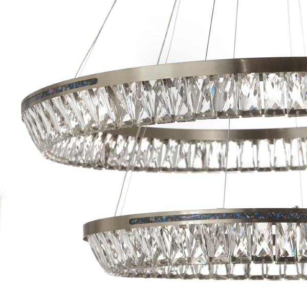 Подвесная люстра Lumina Deco LDP 6031-800-600 CHR