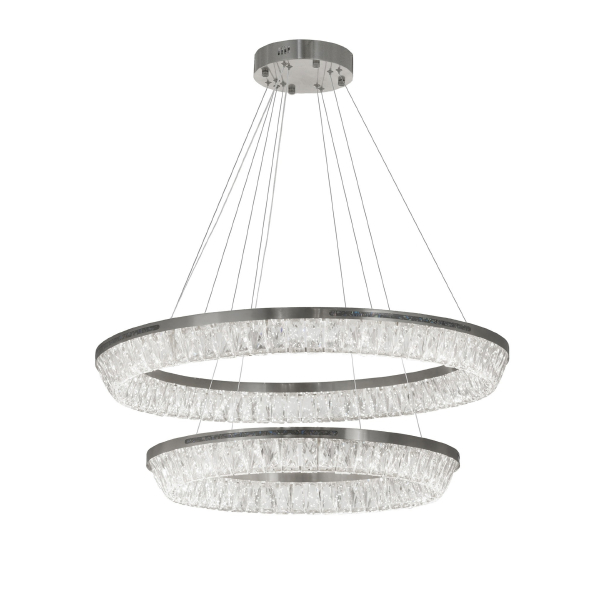 Подвесная люстра Lumina Deco LDP 6031-800-600 CHR