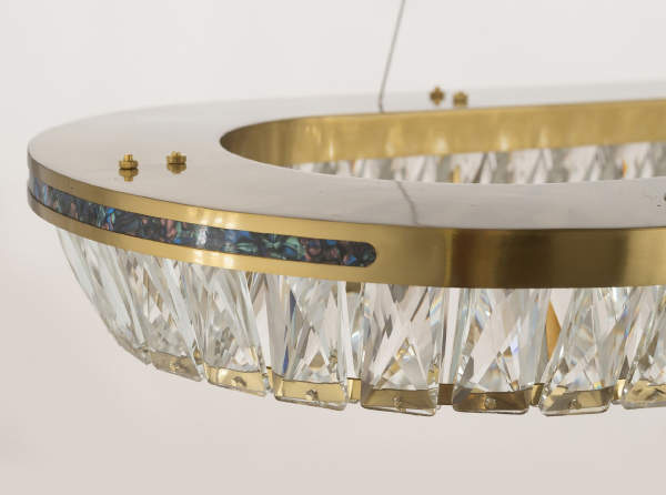 Подвесная люстра Lumina Deco LDP 6031-800-350 GD