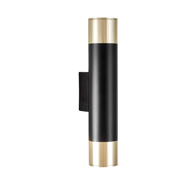 Настенный светильник Lumina Deco LDW 1101-2 BK+GD