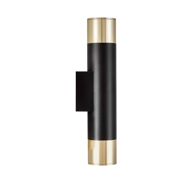 Настенный светильник Lumina Deco LDW 1101-2 BK+GD