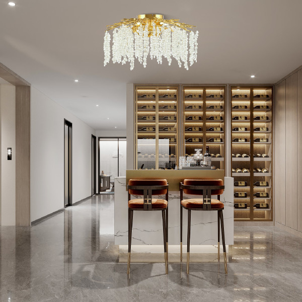 Потолочная люстра Milano-3 23312.700.6.G9.D GD