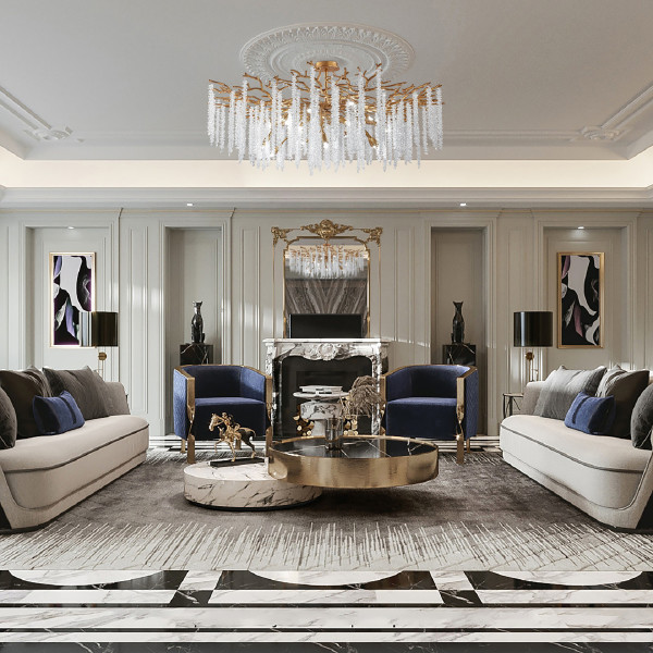 Потолочная люстра Milano-1 23111.1200.18.E14.A IB