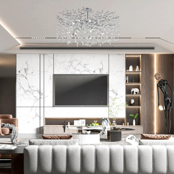 Потолочная люстра Milano-1 23111.1000.14.G9.B CR