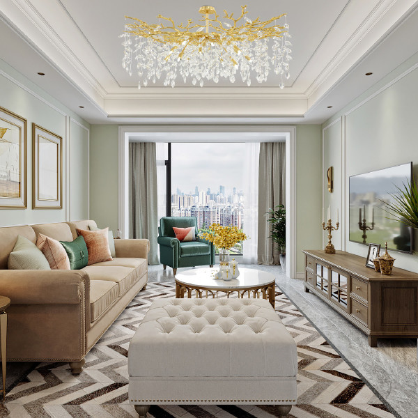 Потолочная люстра Milano-1 23111.1200.18.G9.B GD