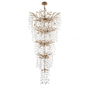 Люстра каскадная Milano-4 23416.800-1600.28.G9.B.5D IB