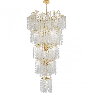Люстра каскадная Milano-4 23416.800-1600.28.G9.C.5D GD