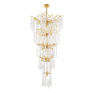 Люстра каскадная Milano-4 23416.800-1600.28.G9.D.5D GD