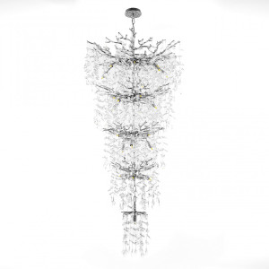 Люстра каскадная Milano-4 23416.800-1600.28.E14.B.5D CR