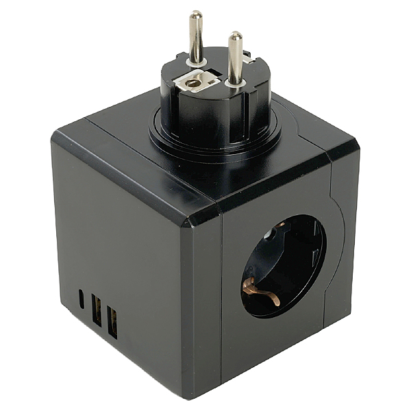 Розетка black 49658