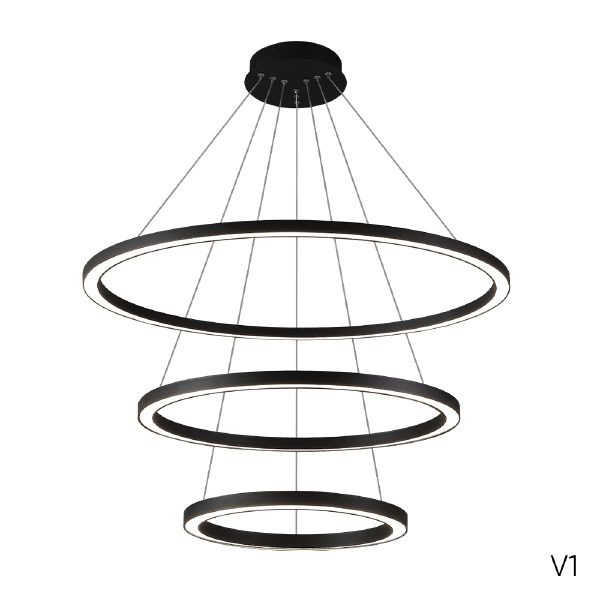 Подвесная люстра Fortuna FORTUNA SP158W LED BLACK