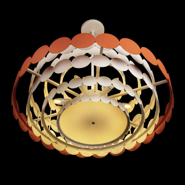 Люстра на штанге Juicy 10310/M Red