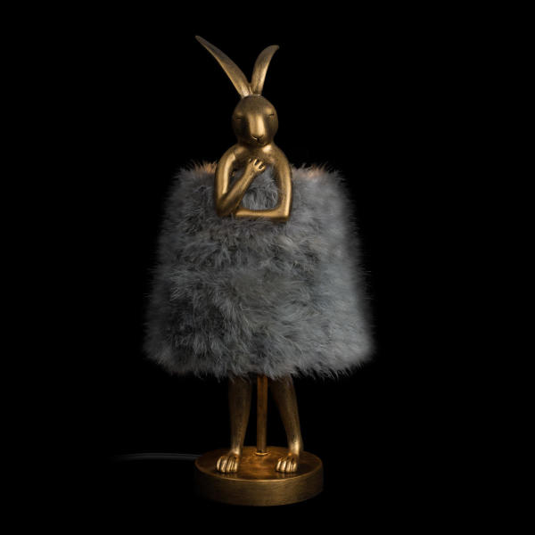 Настольная лампа Lapine 10315/A Grey fluff