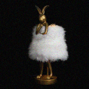 Настольная лампа Lapine 10315/A White fluff