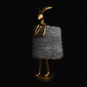 Настольная лампа Lapine 10315/B Grey fluff