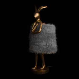 Настольная лампа Lapine 10315/B Grey fluff