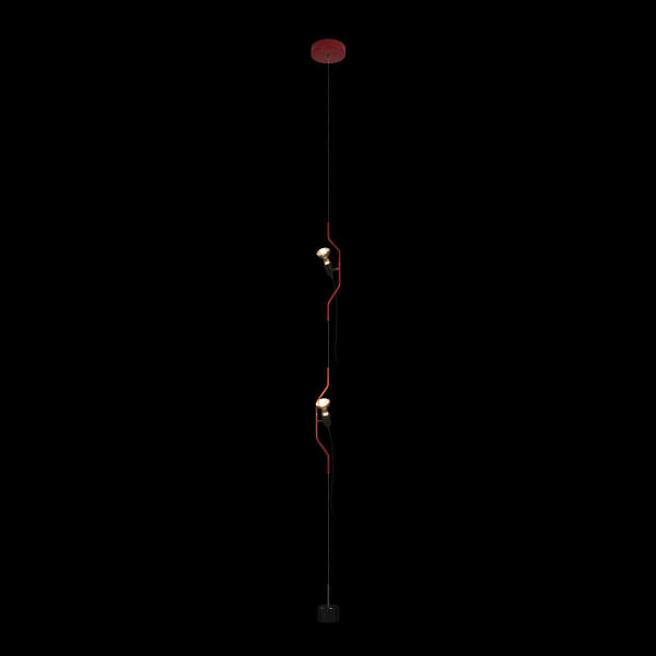 Светильник подвесной Parentesi 10346/2 Red