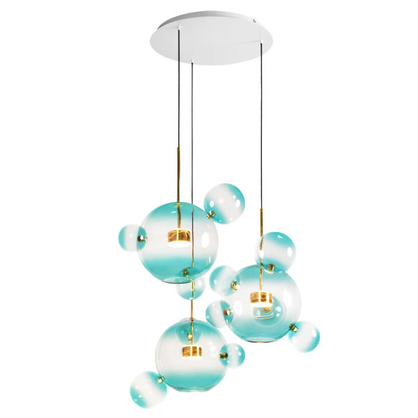 Светильник подвесной Bolle 2027-D3 Blue