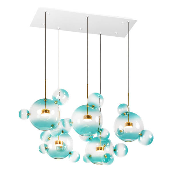 Светильник подвесной Bolle 2027-S5 Blue