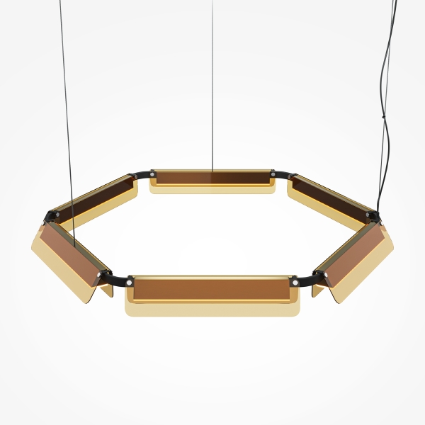 Подвесная люстра Flat MOD296PL-L60BC3K