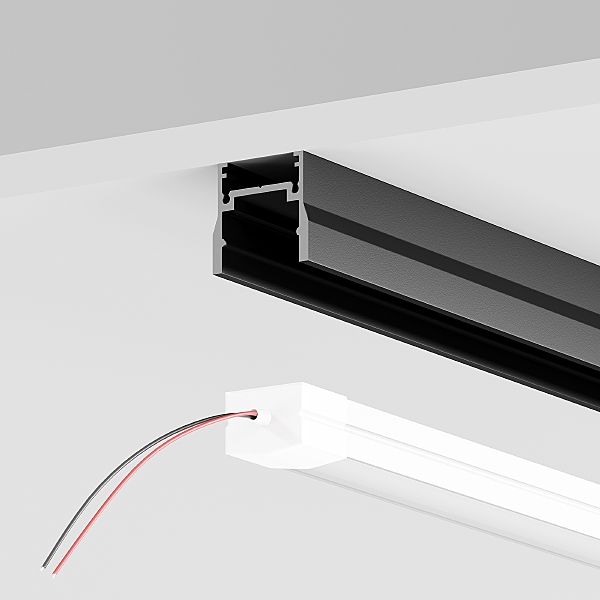 Профиль для шинопровода Профиль для уличной трековой системы Elasity IP O-TR001-P-B3M