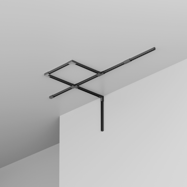 Профиль для шинопровода Профиль для уличной трековой системы Elasity IP O-TR001-P-B3M