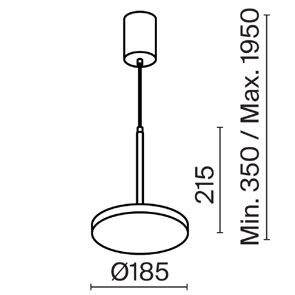 Светильник подвесной Plato P076PL-L12W3K-BS