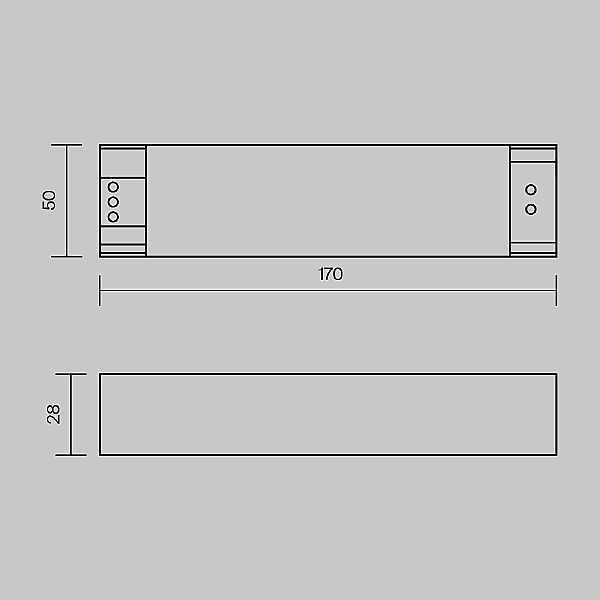 Блок питания Power Supply Magnetic PSL005-100W-48V-IP20