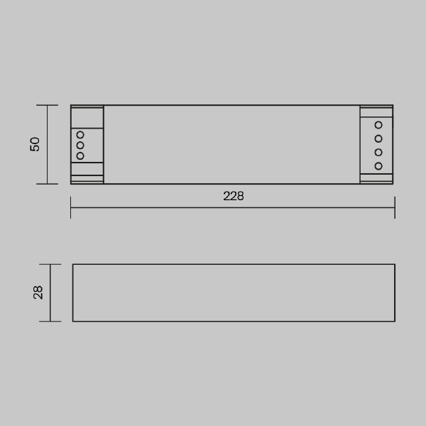 Блок питания Power Supply Magnetic PSL007-200W-48V-IP20