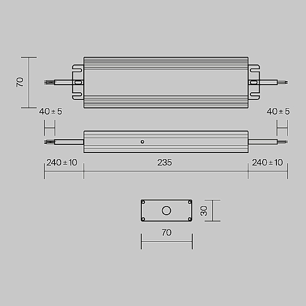 Блок питания Power Supply Magnetic PSL008-150W-48V-IP67