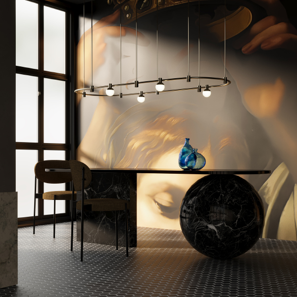 Трековый светильник Luna TR149-1-5W3K-B