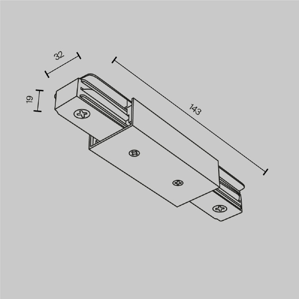 Коннекторы Accessories for tracks Unity TRA001CB-11B