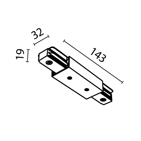 Коннекторы Accessories for tracks Unity TRA001CB-11B