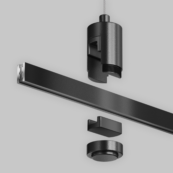 Монтажный элемент Accessories for tracks Flarity TRA157SW-S1-B