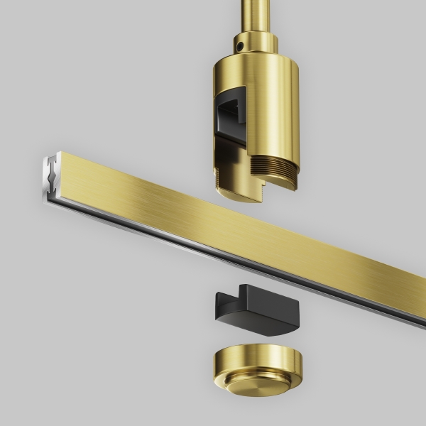 Монтажный элемент Accessories for tracks Flarity TRA159C-B1-BS