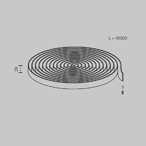 Шинопровод Conductive textile tape Parity TRX130-1.10LG